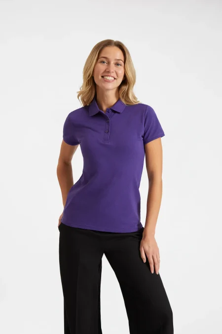 Ladies Active Cotton Poloshirt