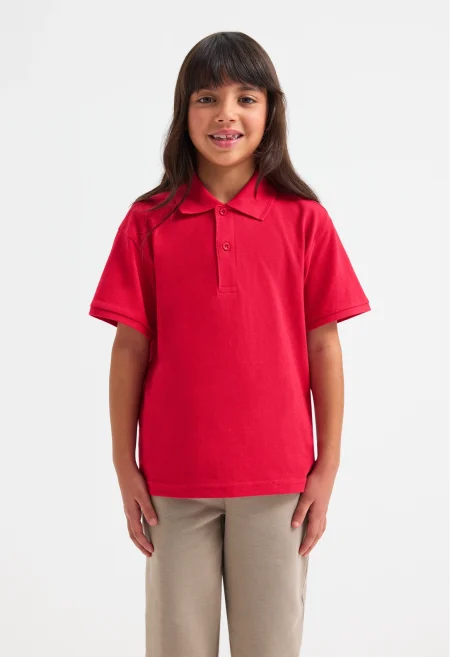 Childrens Active Cotton Poloshirt