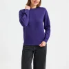 Ladies Deluxe Crew Neck Sweatshirt