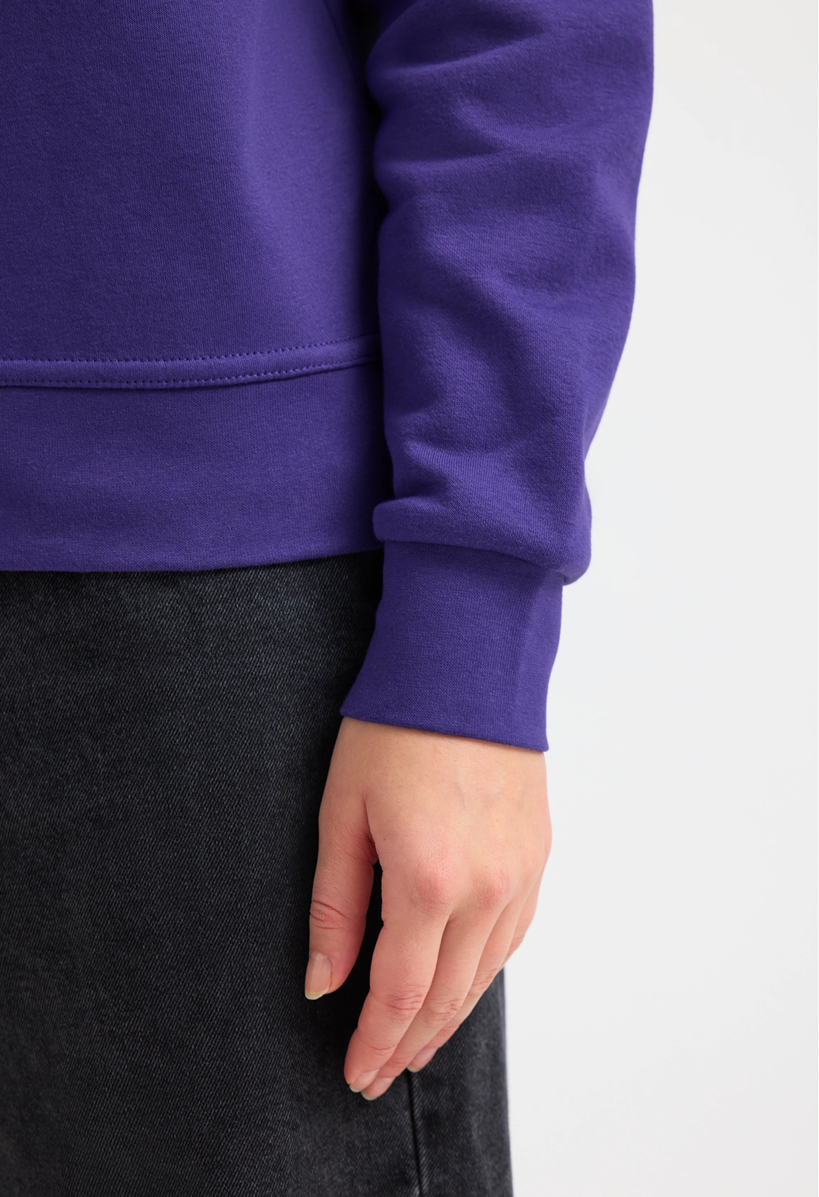 Ladies Deluxe Crew Neck Sweatshirt