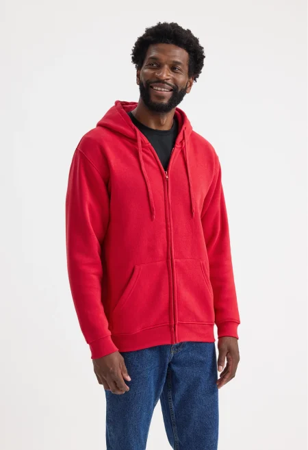 Adults Classic Full Zip Hooded Sweatshirt