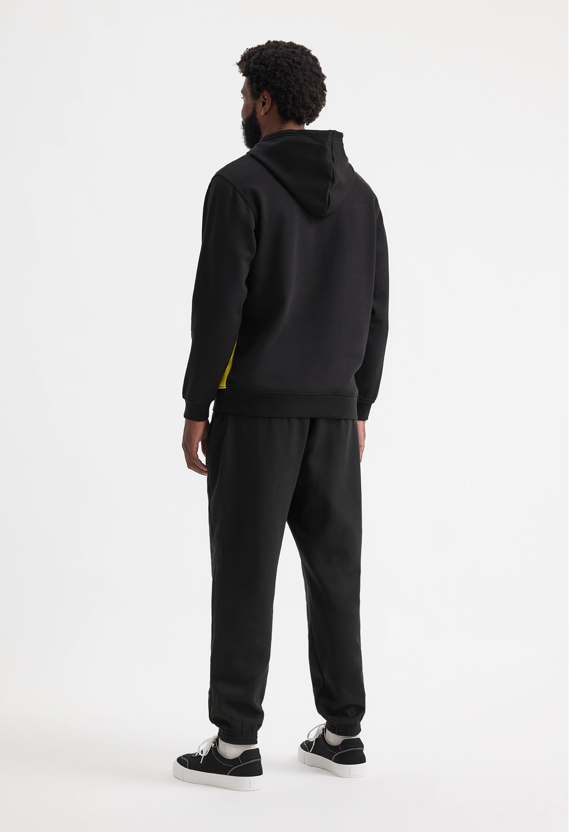 Two Tone Hooded Sweatshirt