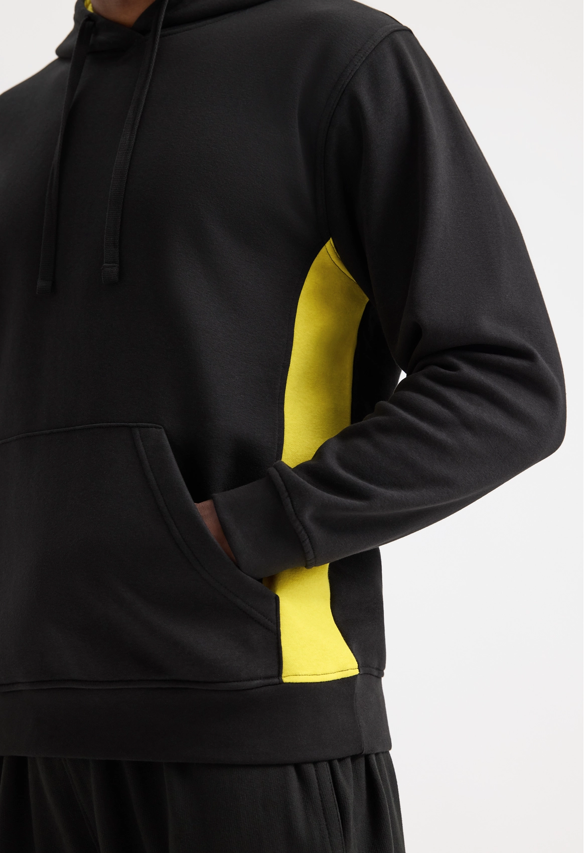 Two Tone Hooded Sweatshirt