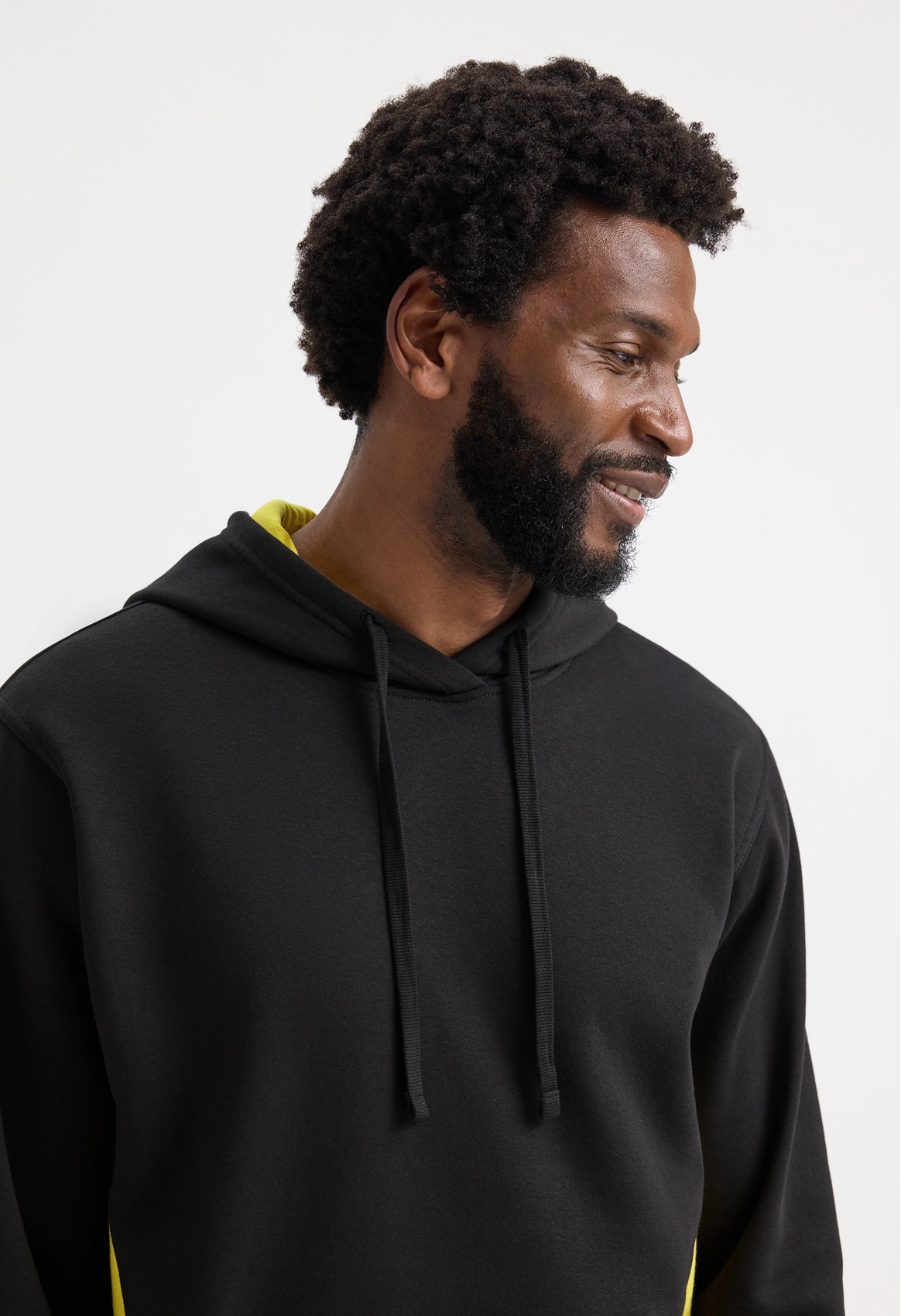 Two Tone Hooded Sweatshirt