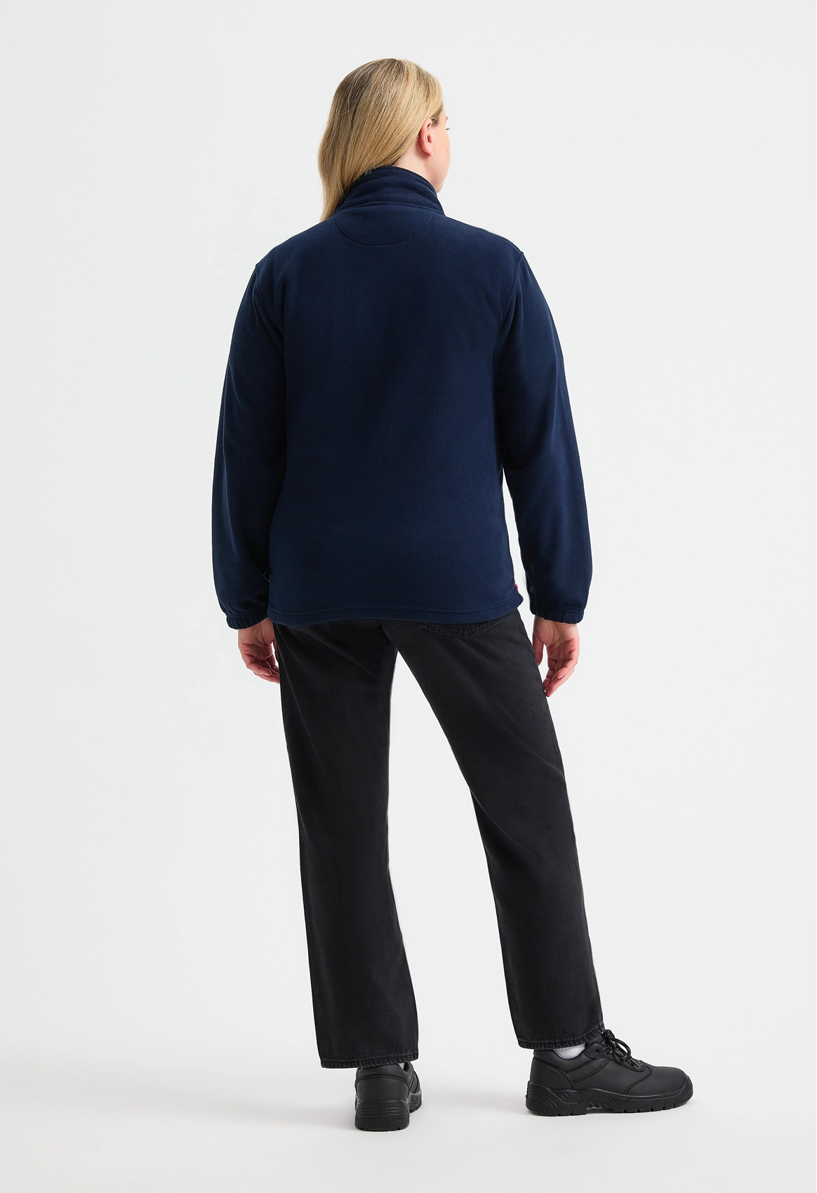 Two Tone Full Zip Fleece Jacket