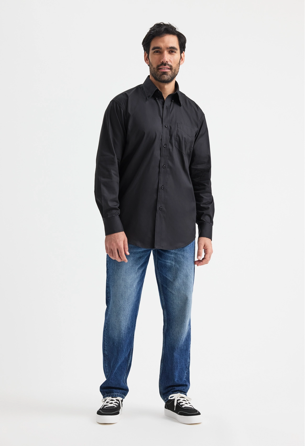 Mens Pinpoint Oxford Full Sleeve Shirt