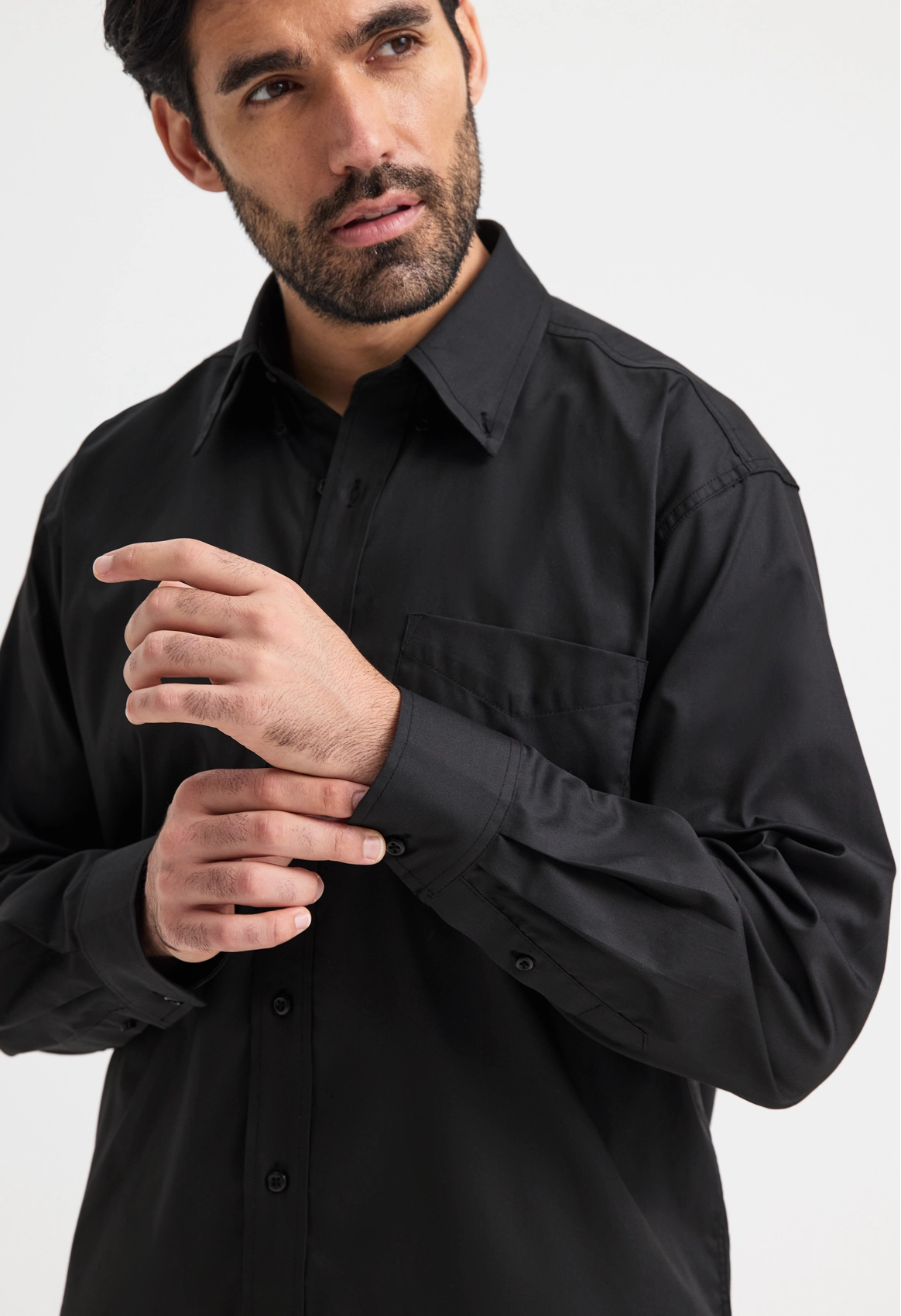 Mens Pinpoint Oxford Full Sleeve Shirt